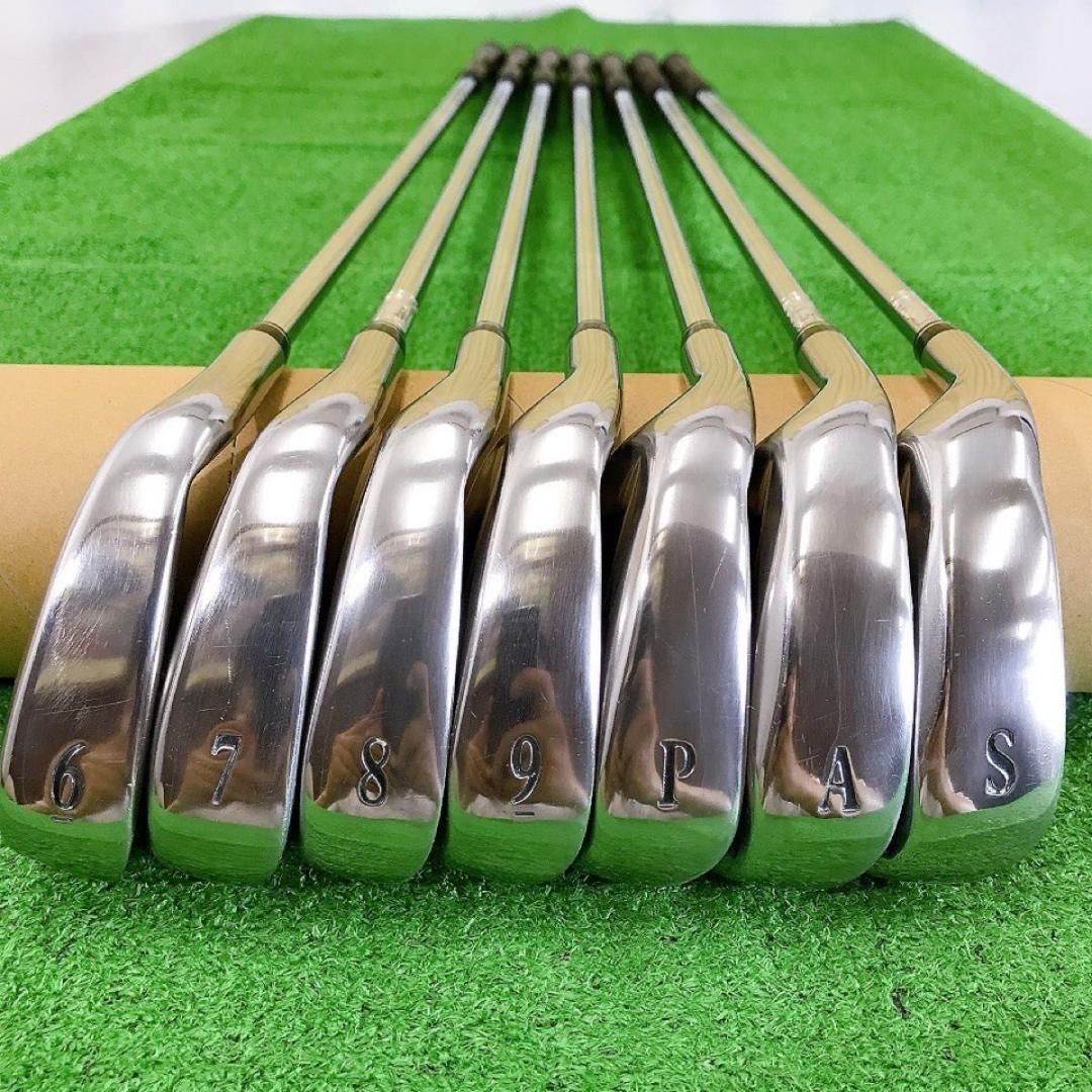 ソ89☆左利き用 ゼクシオ12 アイアン7本セット S XXIO12 レフティ