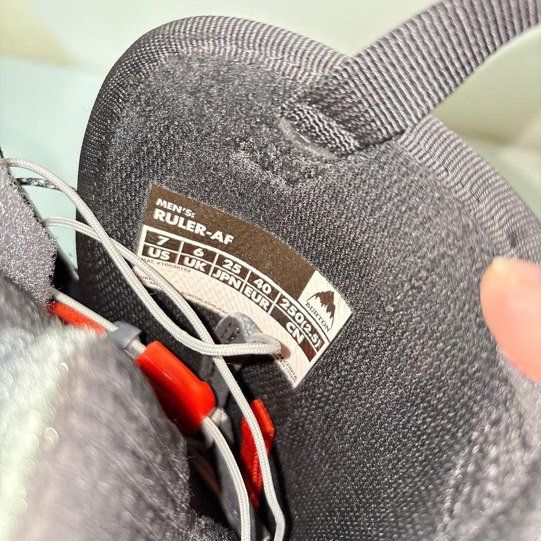 Burton RULER-AF 25.0cm メンズ アジアンフィット