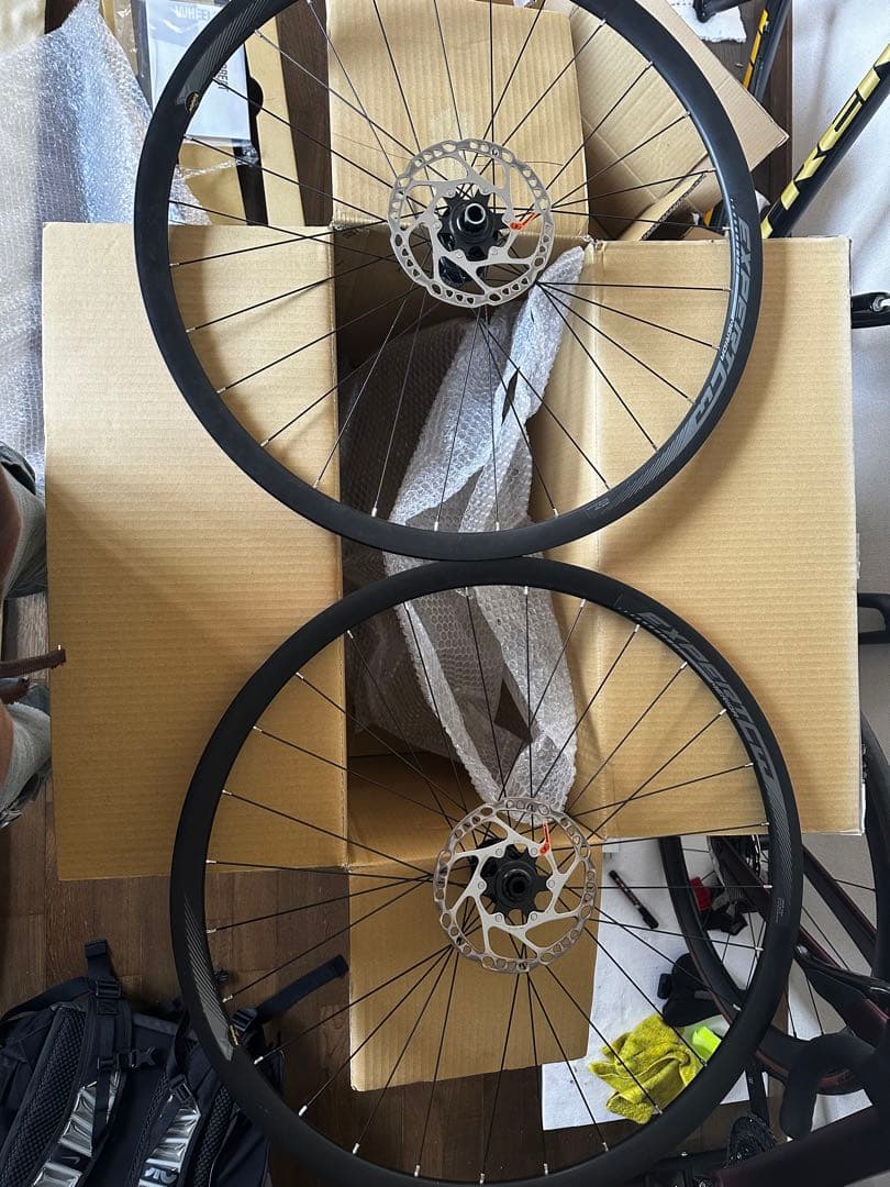 メリダ純正DISC用ホイール 前後セット EXPERT CW ほぼ未使用 - メルカリ