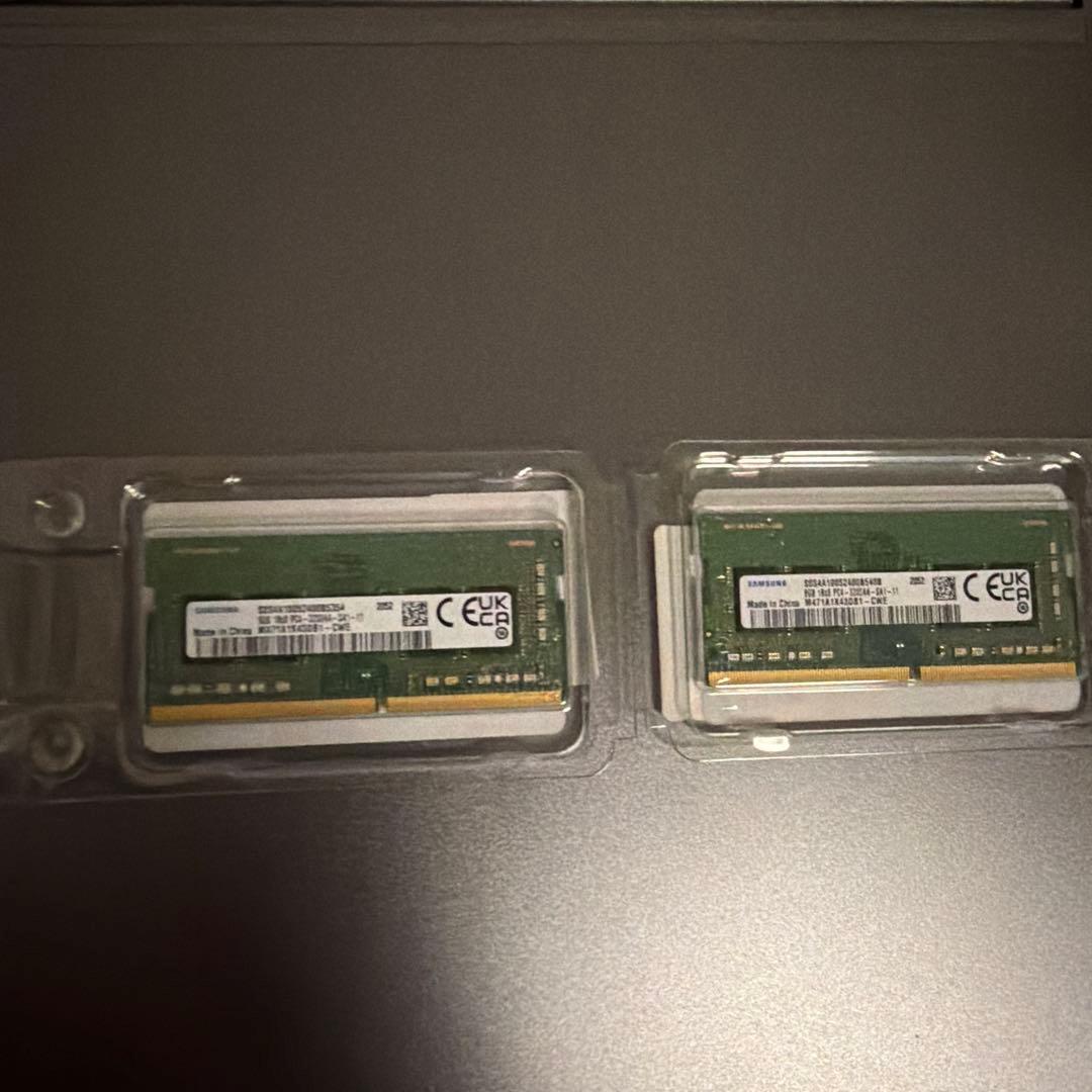Samsung DDR4メモリ 8GB 2枚M471A1K43DB1-CWE - メルカリ
