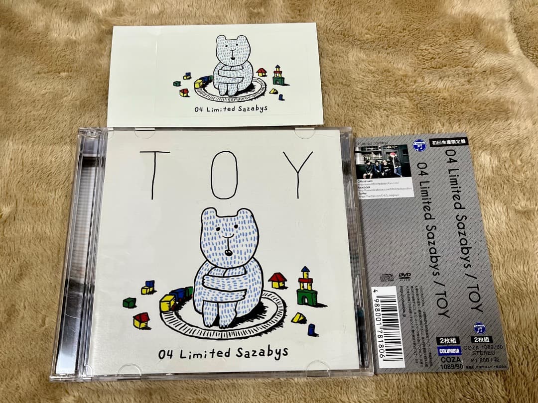 初回盤 ステッカー付き 04 Limited Sazabys TOY - メルカリ