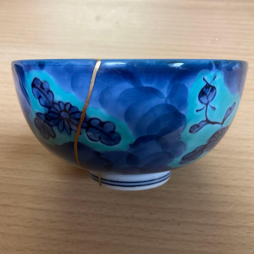 金継ぎ】源右衛門 飯碗 - メルカリ