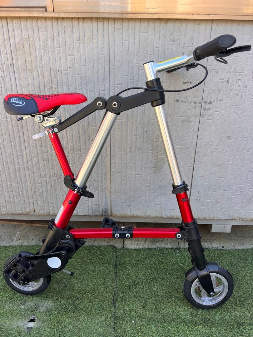 折りたたみ自転車 小径自転車　8インチ 楽天市場】超コンパクト折り畳み自転車8インチのタイヤながらも