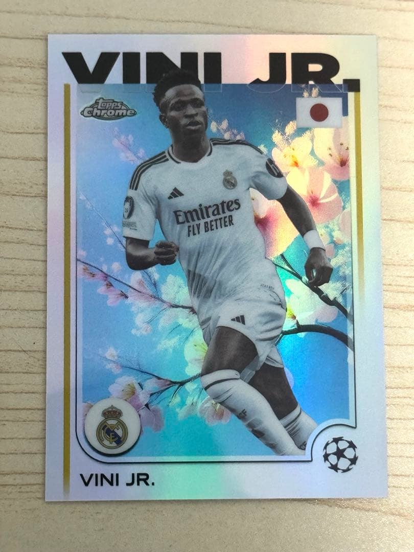 topps JAPAN EDITION ヴィニシウスジュニオール 桜パラレル - メルカリ