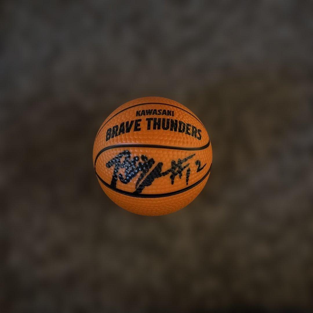 川崎ブレイブサンダーサイン入りミニバスケットボール5個セット - メルカリ