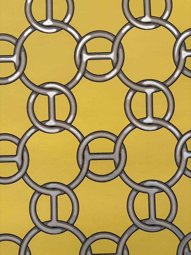 HERMES エルメス 壁紙 フィルダルジャン イエロー 廃盤 希少 - メルカリ