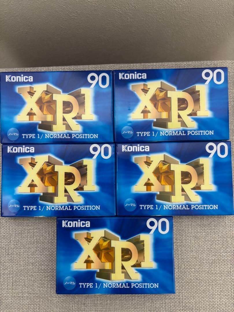 Konica XR1 90 TYPE 1 カセットテープ 5本セット - メルカリ