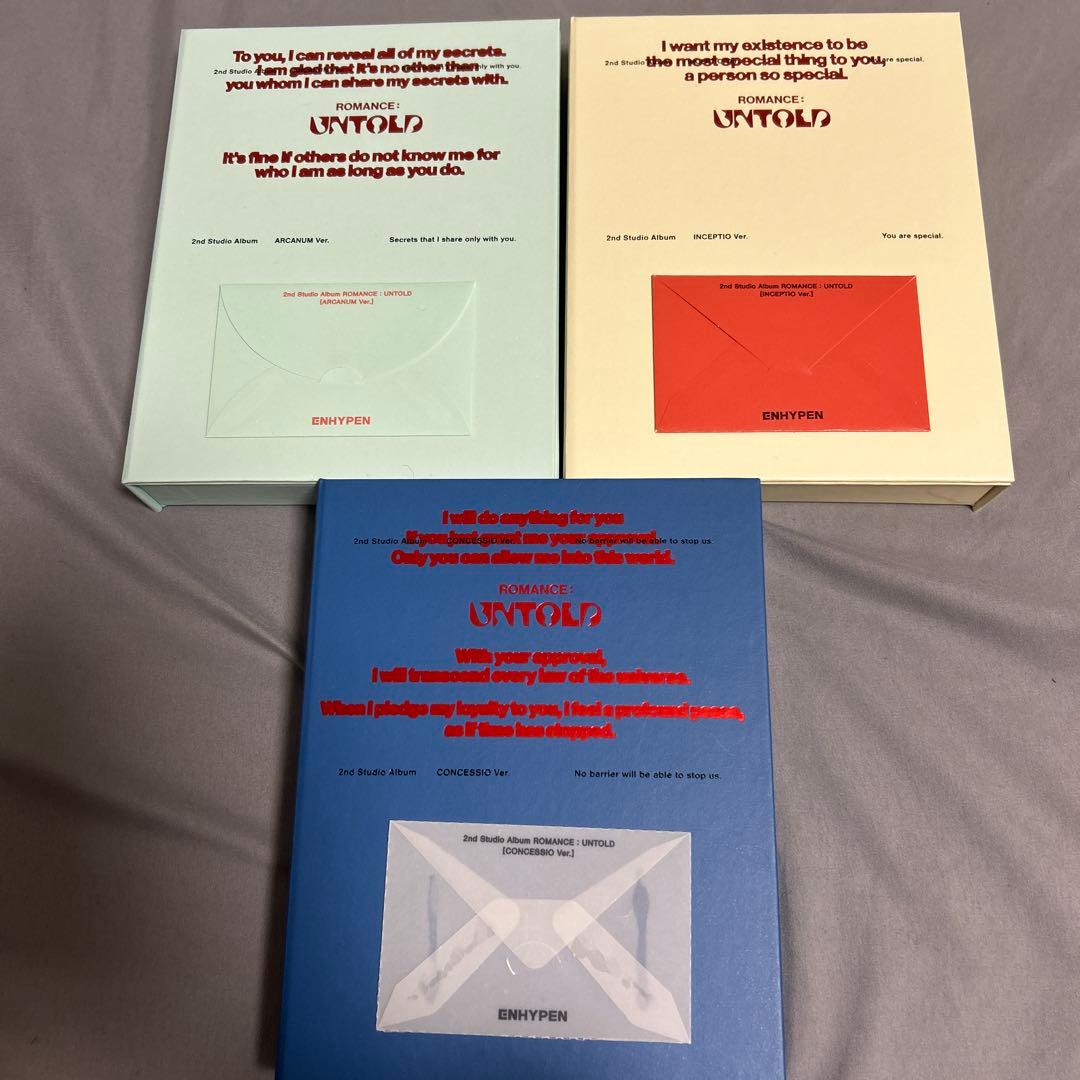 ENHYPEN UNTOLD 3形態 ROMANCE : UNTOLD【CD】 | ENHYPEN | UNIVERSAL MUSIC STORE ANNEX
