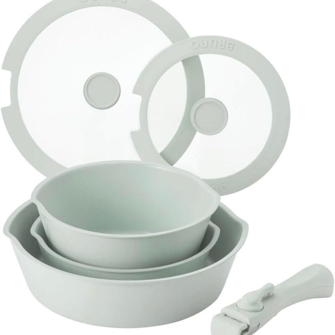 BRUNO ブライパン6点セット　グリーン 新品未開封 BRUNO ブライパン6点セット グリーン - メルカリ