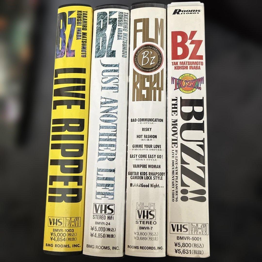 B'z VHSコレクション 4本セット - メルカリ