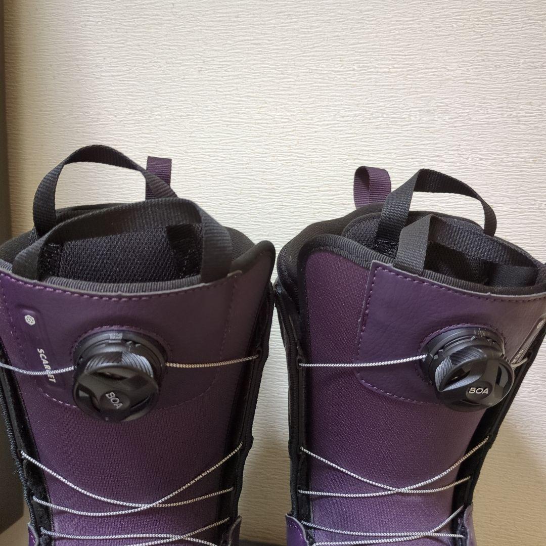 サロモン スカーレット ボア スノーボード ブーツ レディース 24.5cm