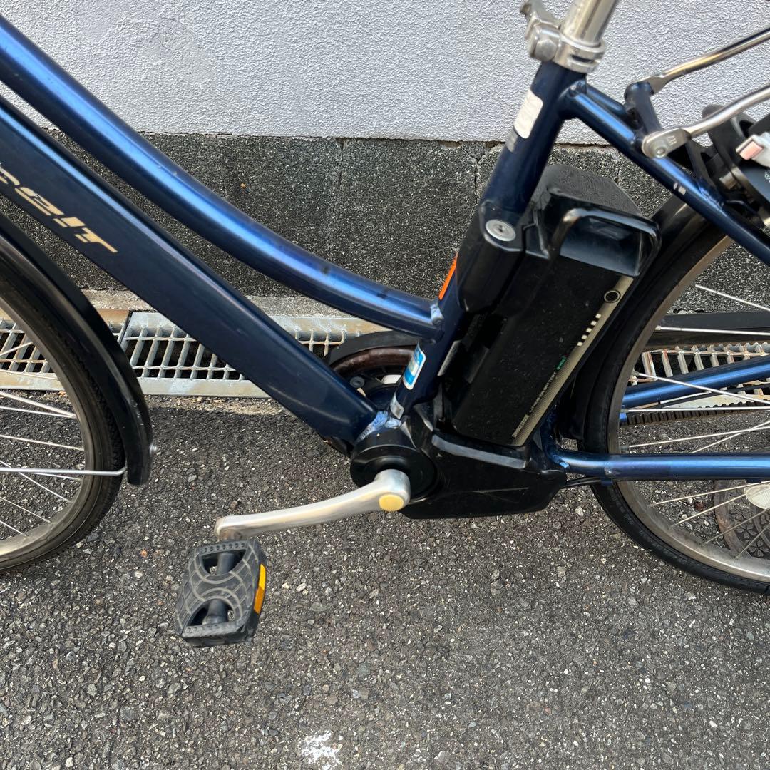 送料込み ブリヂストン アルベルトE 27インチ ブルー 電動アシスト自転車