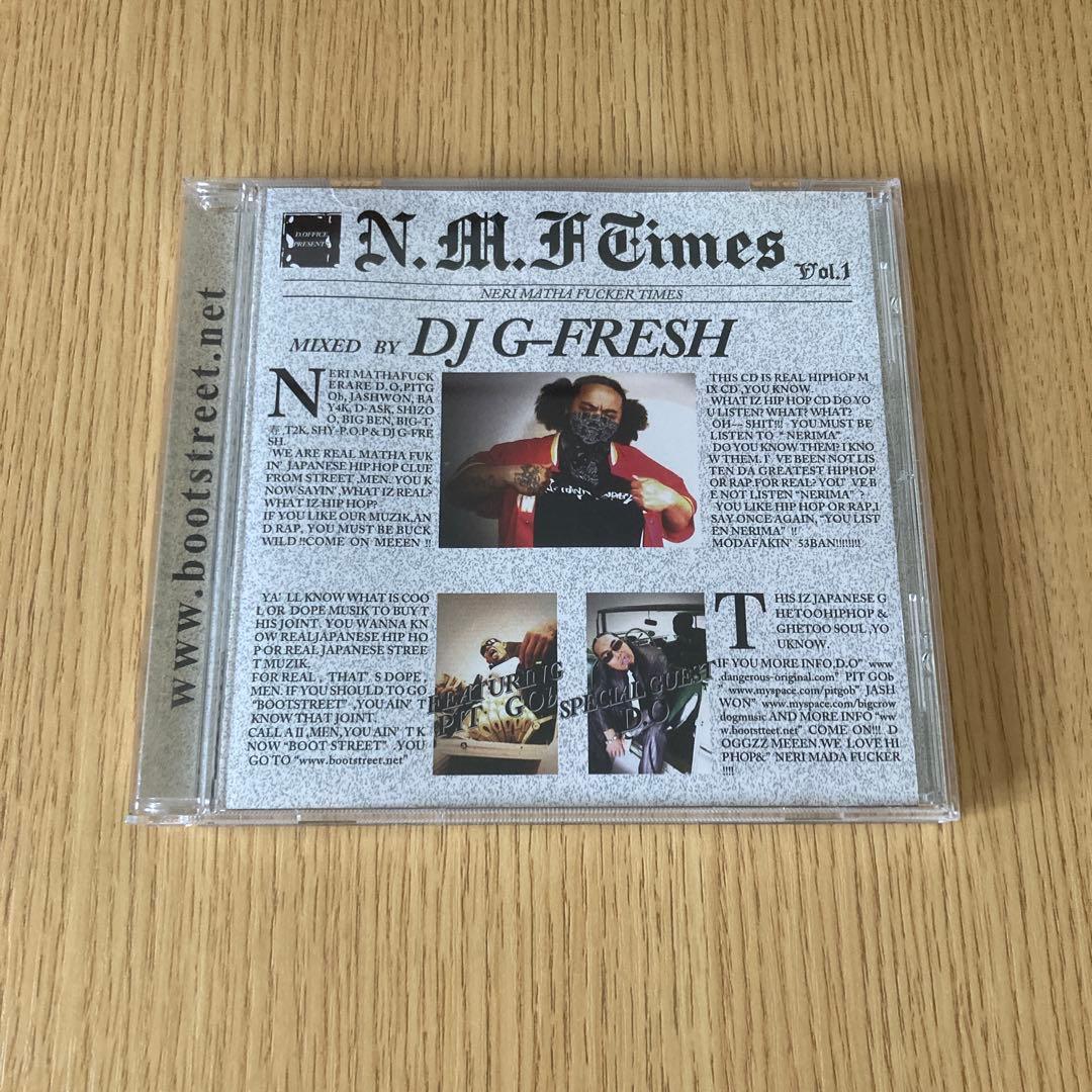 DJ G-FRESH N.M.F Times Vol.1 練マザファッカー - メルカリ