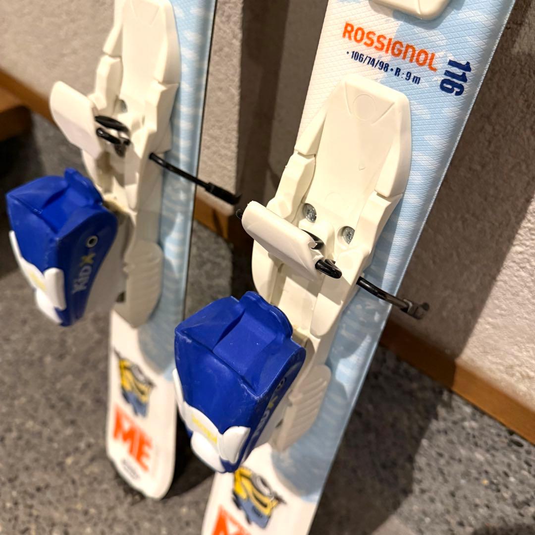 ROSSIGNOL スキー板 ミニオンズ 子供用【116cm】 - メルカリ