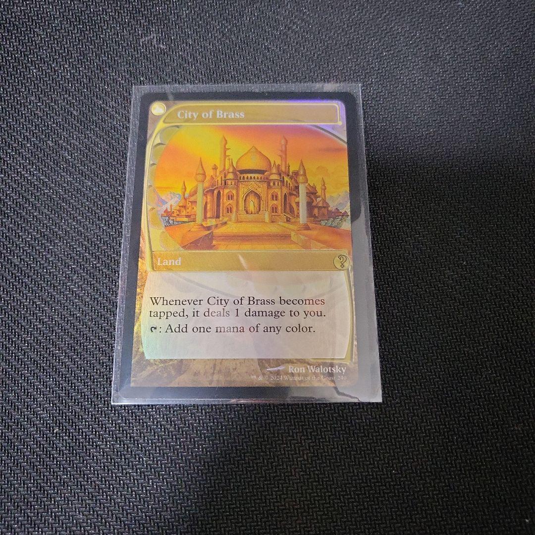 MTG 真鍮の都 未来枠 foilミステリーブースター2 MB2 未来予知 - メルカリ