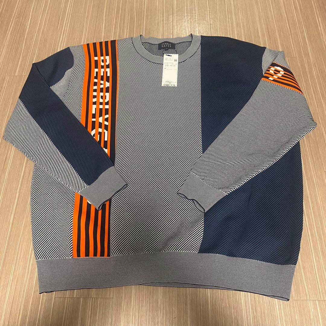 新品未使用タグ付き　PEARLY GATES セーター メンズ 5 新品未使用タグ付き PEARLY GATES セーター メンズ 5 【公式通販】