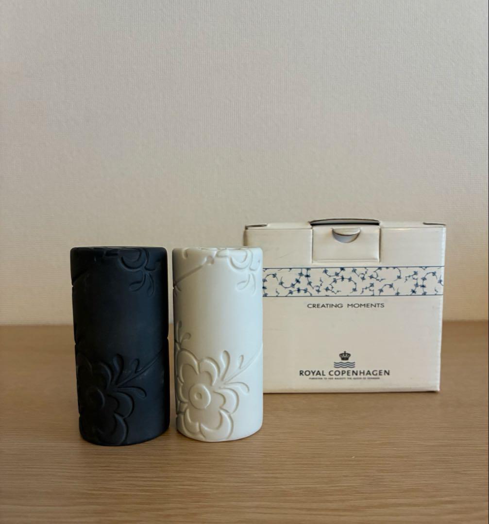ロイヤルコペンハーゲン　ソルト　ペッパー ROYAL COPENHAGEN Salt & Pepper Vintage Rare Denmark / ロイヤル