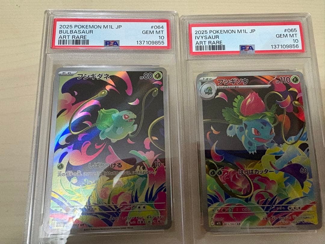 PSA10】フシギダネ フシギソウ AR 2連番 - メルカリ