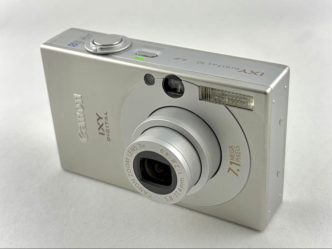 Canon IXY DIGITAL 10 シルバー オールドコンデジ作動確認済 - メルカリ