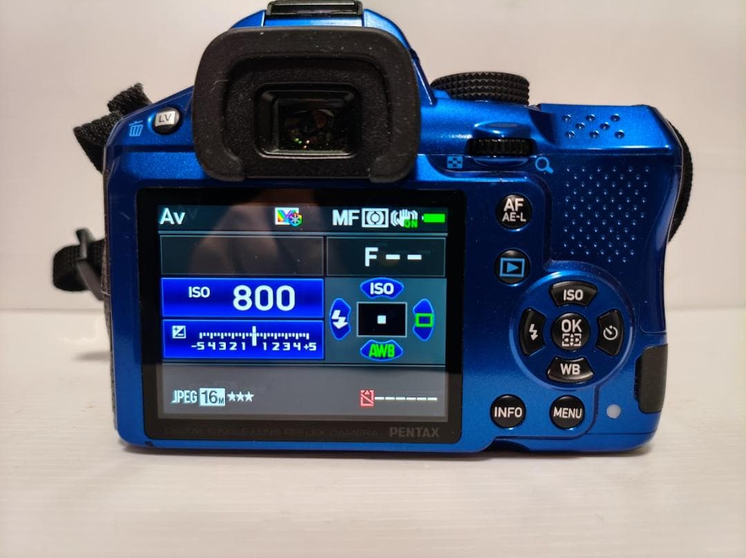 taktak様専用【黒死病対策】【内臓電池交換】PENTAX K-30 青 - メルカリ