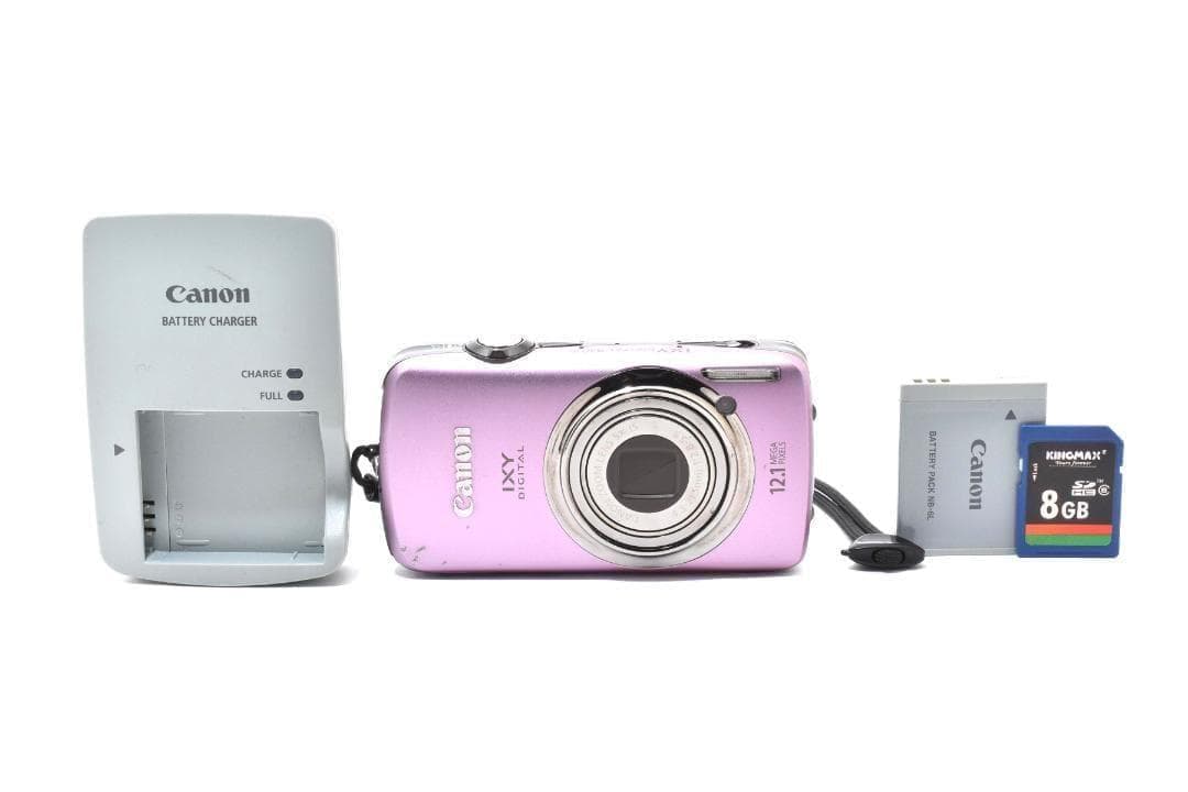 キヤノン Canon IXY 930 IS パープル ピンク 《動作確認済み》 - メルカリ