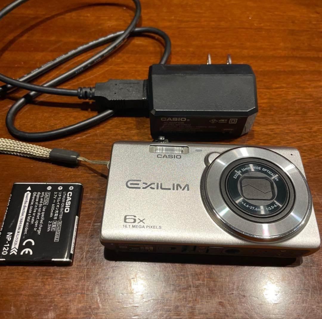 みなみちゃん愛用】CASIO EXILIM EX-ZS28 デジカメ シルバー - メルカリ