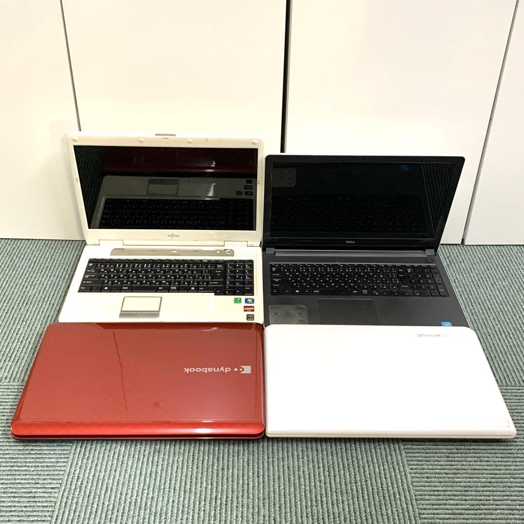 ジャンク) ノートパソコン 4台セット 部品取り用 260304100 - メルカリ