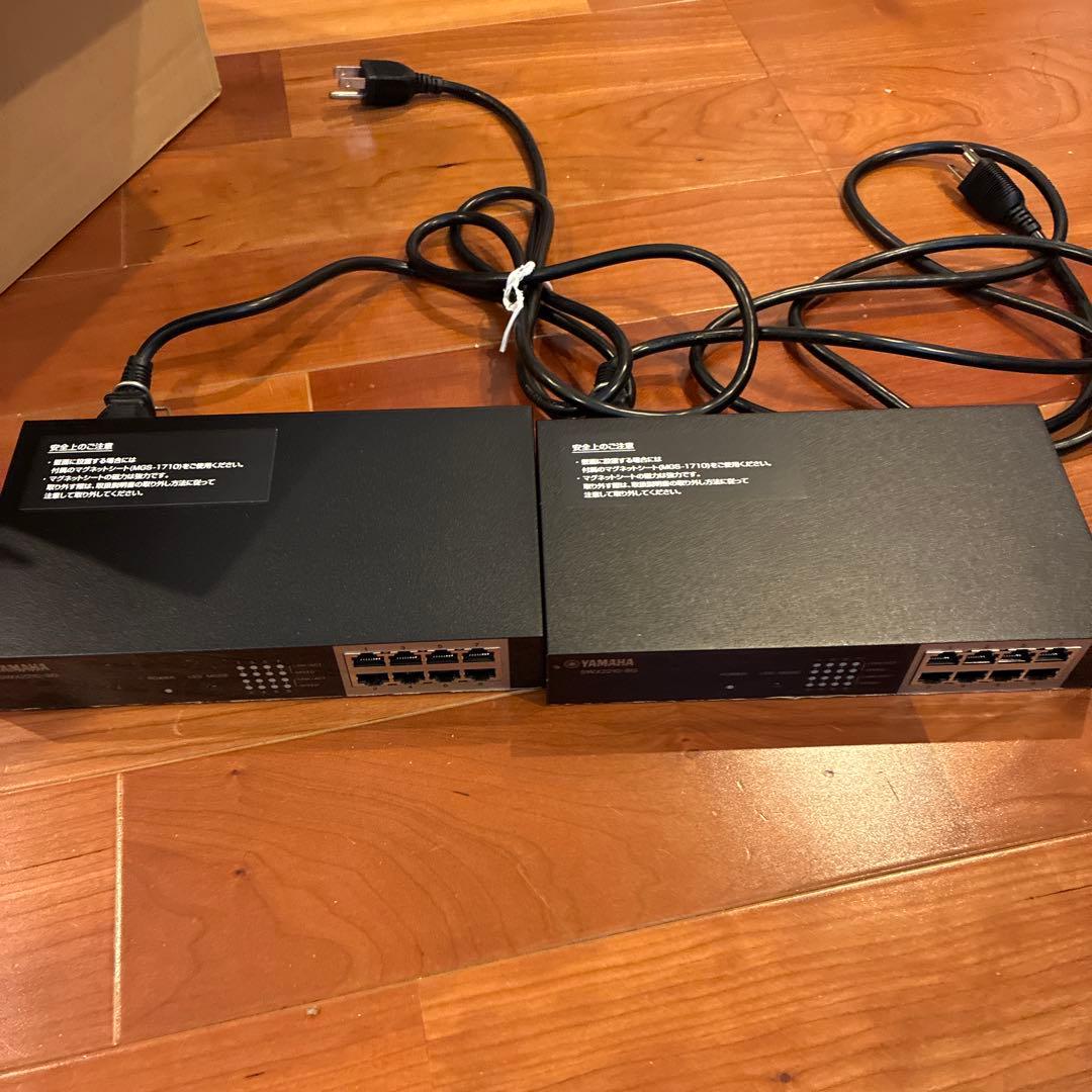 YAMAHA SWX2210-8G スイッチングハブ　2台　箱無し ヤマハ SWX2210-8G 価格比較 - 価格.com