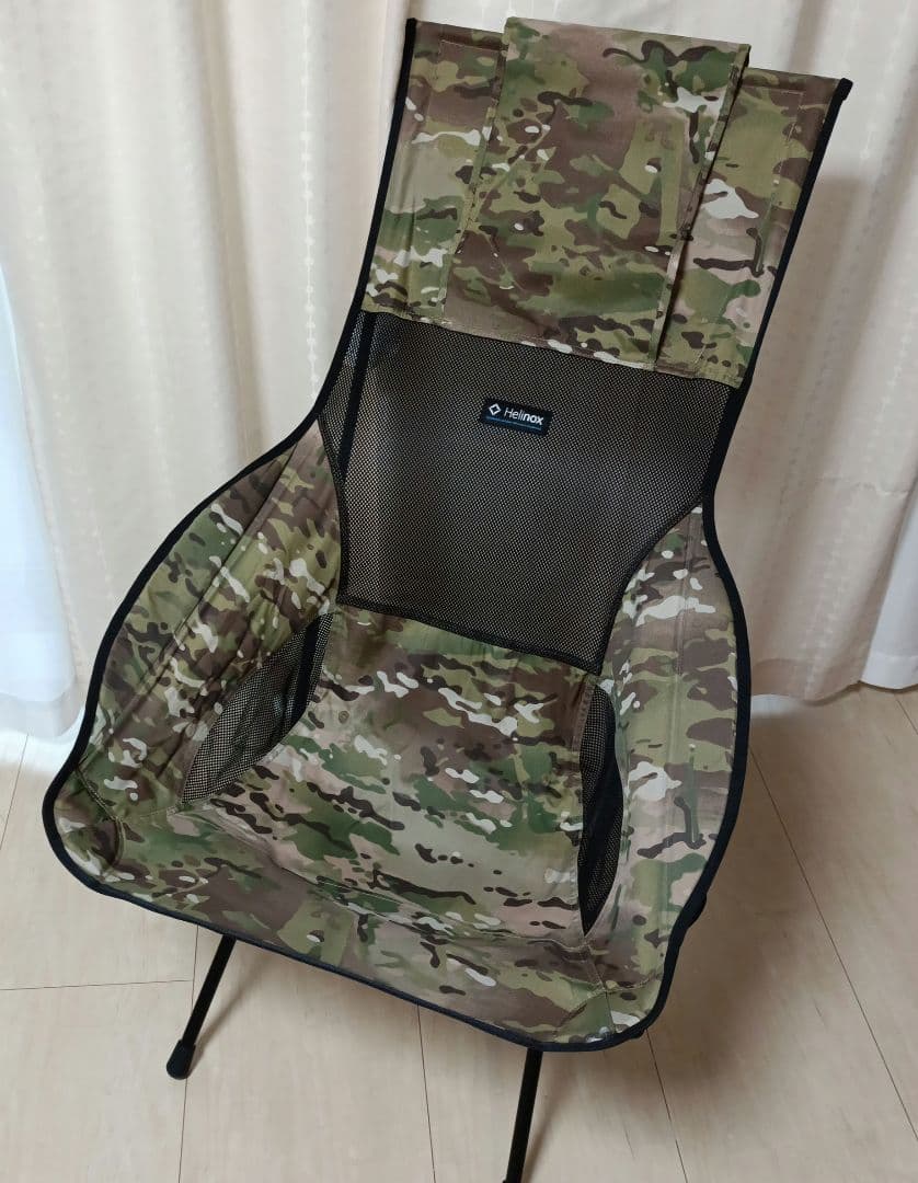 美品　Helinox ヘリノックス　サバンナチェア　カモ柄 Amazon.co.jp: Helinox(ヘリノックス) アウトドアチェア サバンナ