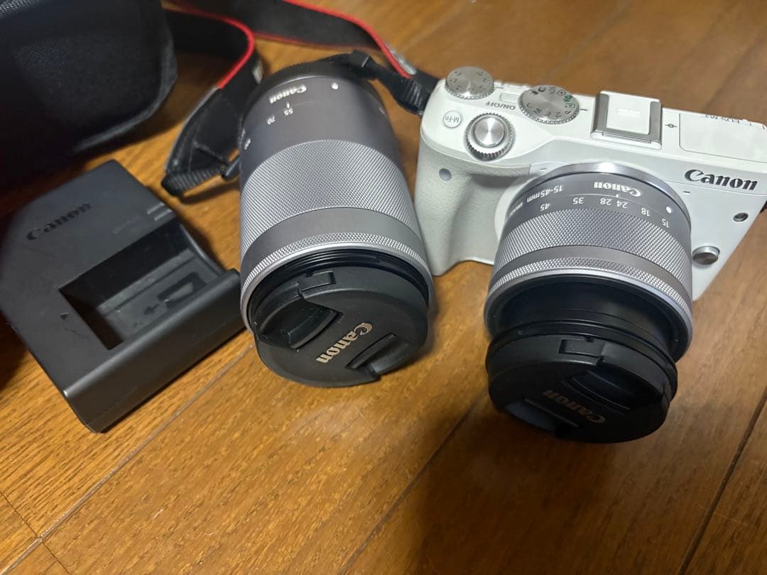 Canon EOSM3 2本レンズ付き 東京オリンピックケース付き