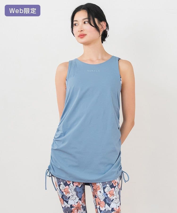 sukala ミックスフラワーセパレートタンクトップ SUKALA】ミックスフラワーセパレートタンクトップ - メルカリ