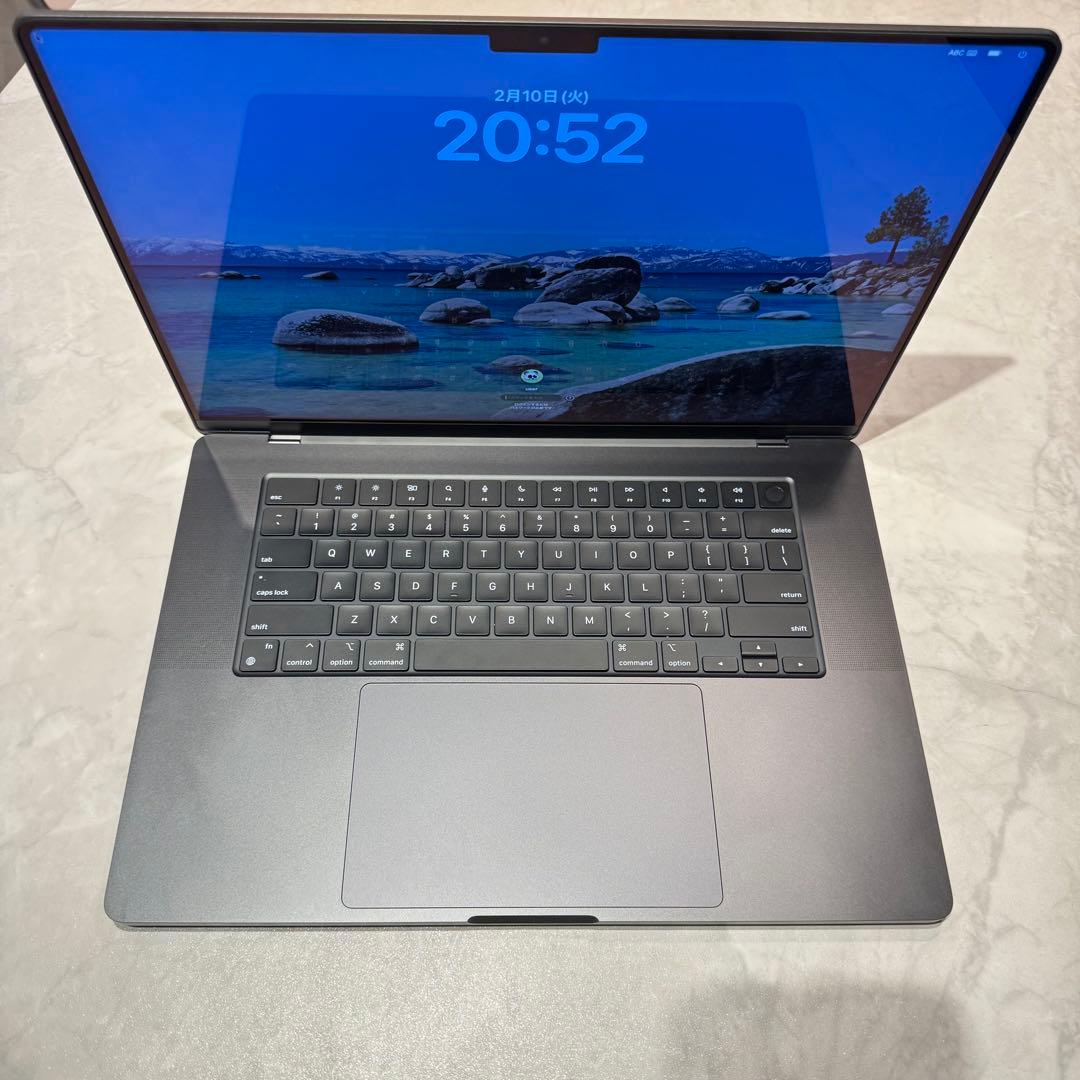 使用少美品 Macbook Pro 16 M4Pro/48GB RAM 保証有 中古】Apple MacBook Pro 16インチ M4 Pro(CPU:14C/GPU:20C) 48GB