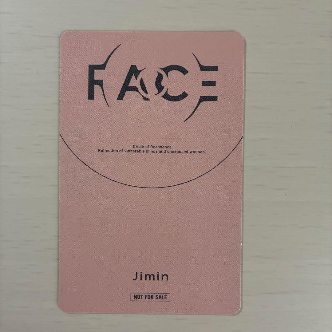 BTS ジミン FACE トレカ ラキドロ ユニバーサルミュージック - メルカリ