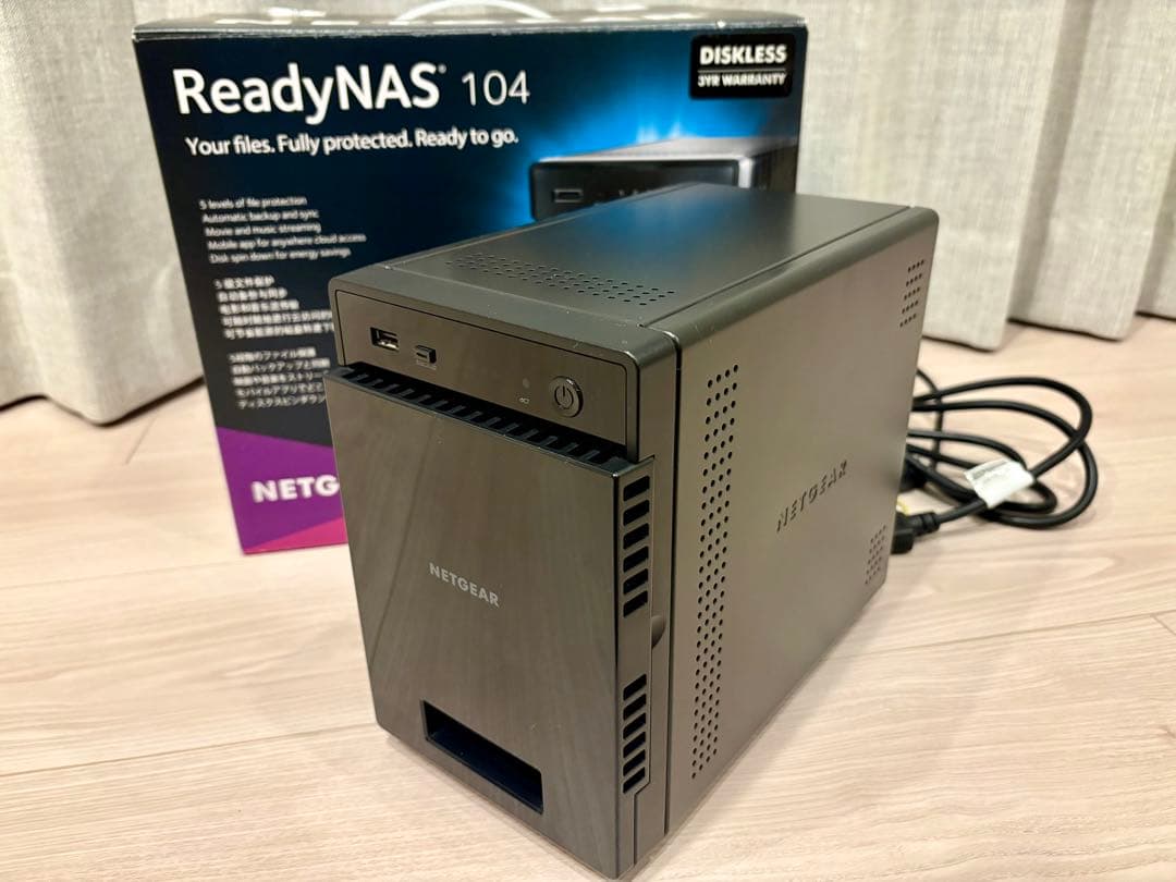 NETGEAR ReadyNAS 104 NAS 本体のみ - メルカリ