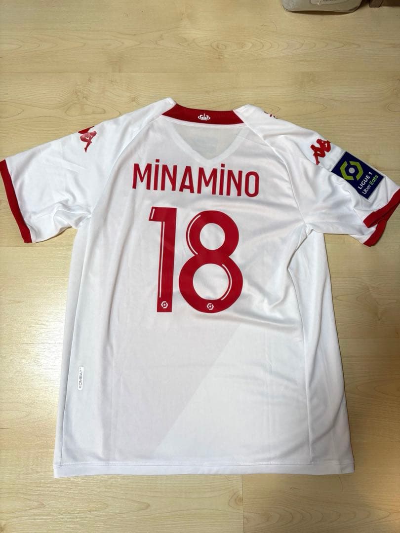 ASモナコ 南野拓実 No.18 ユニフォーム Lサイズ - メルカリ
