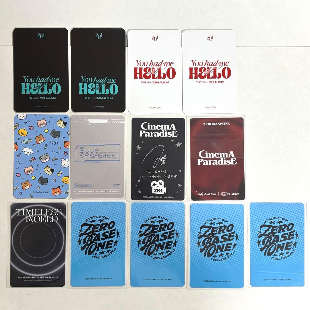 zb1 ゼベワン ジャンハオ トレカ ラキドロ 封入 特典 まとめ売り