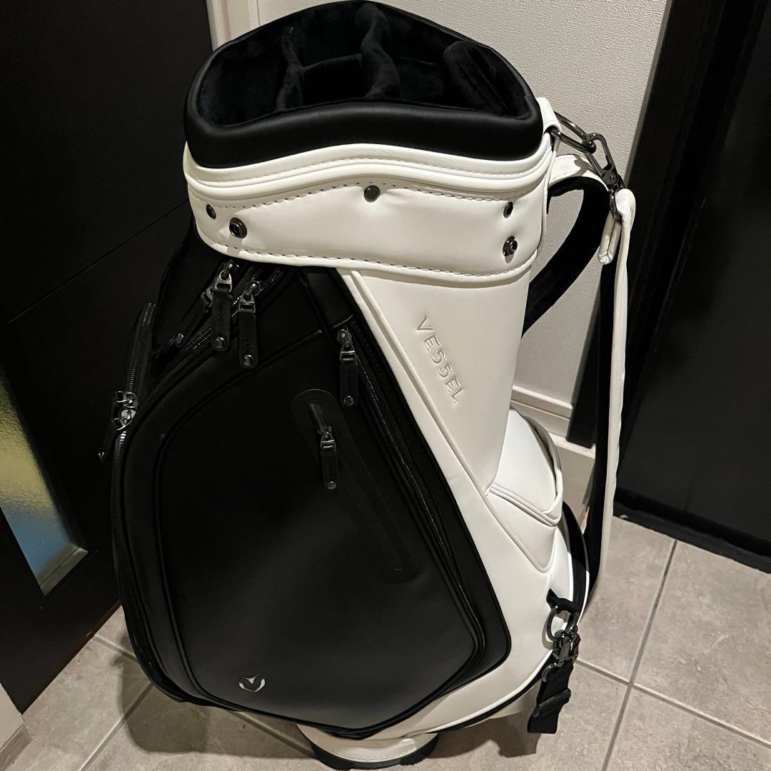 VESSELベゼル9型 自立　prodigyスタッフキャディバック VESSEL 【検品済】VESSEL ベゼル Prodigy_Staff_Bag 8830119