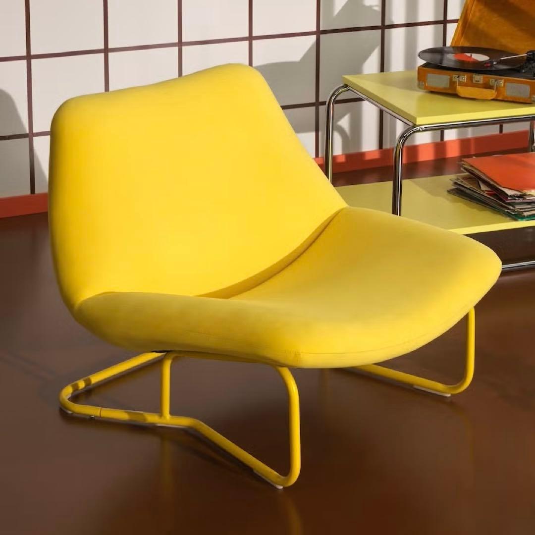 IKEA ソテネス　パーソナルチェア　イエロー　　1月末で出品取り下げ IKEA SOTENÄSソテネス イエロー (OKtiger) 渋谷の椅子《チェア》の中古