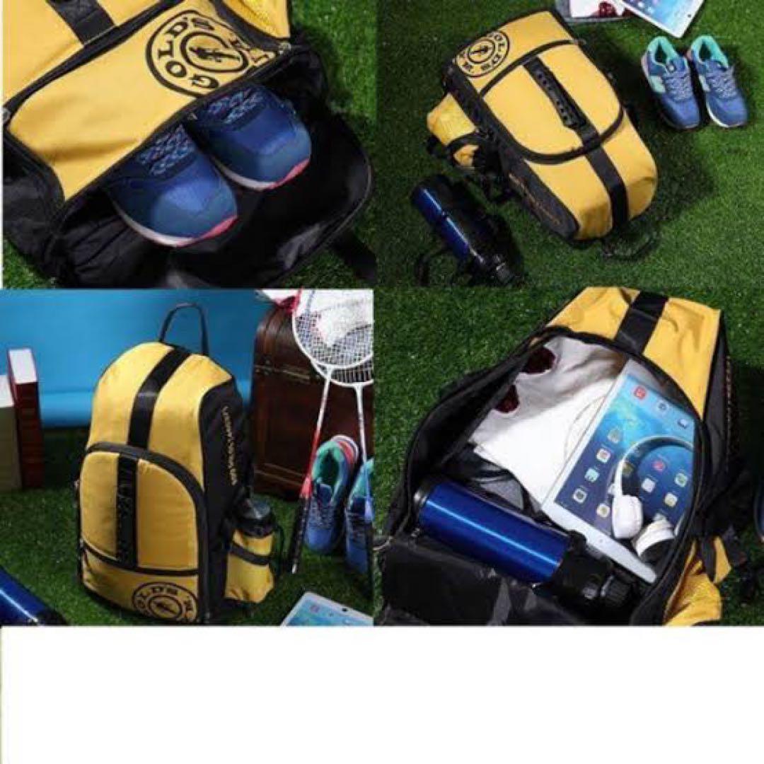 激レア GOLD'S GYM ゴールドジム バックパック リュックサック - メルカリ