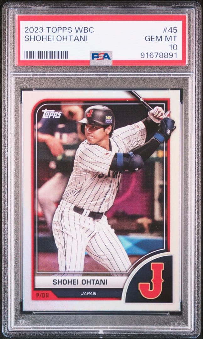 TOPPS WBC 大谷翔平 psa10 #45 侍JAPAN - メルカリ