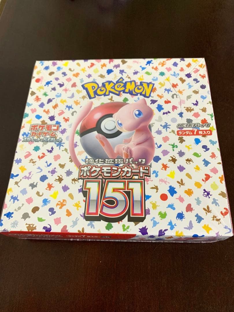ポケモンカード 151 BOX シュリンク付き※底面にシュリンク穴あり