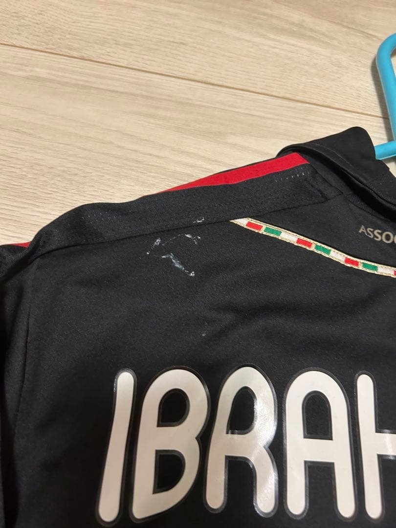 レア！11-12 ミラン CL戦 長袖 支給品 検 実使用 イブラヒモビッチ