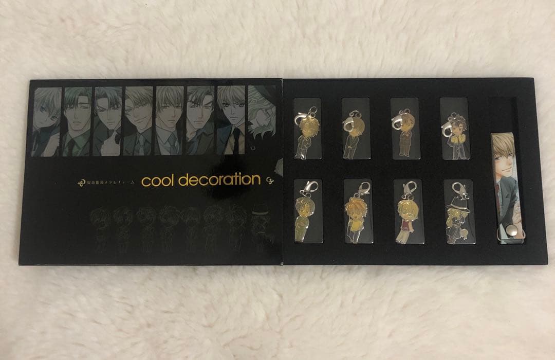 鬼畜眼鏡メタルチャームセット