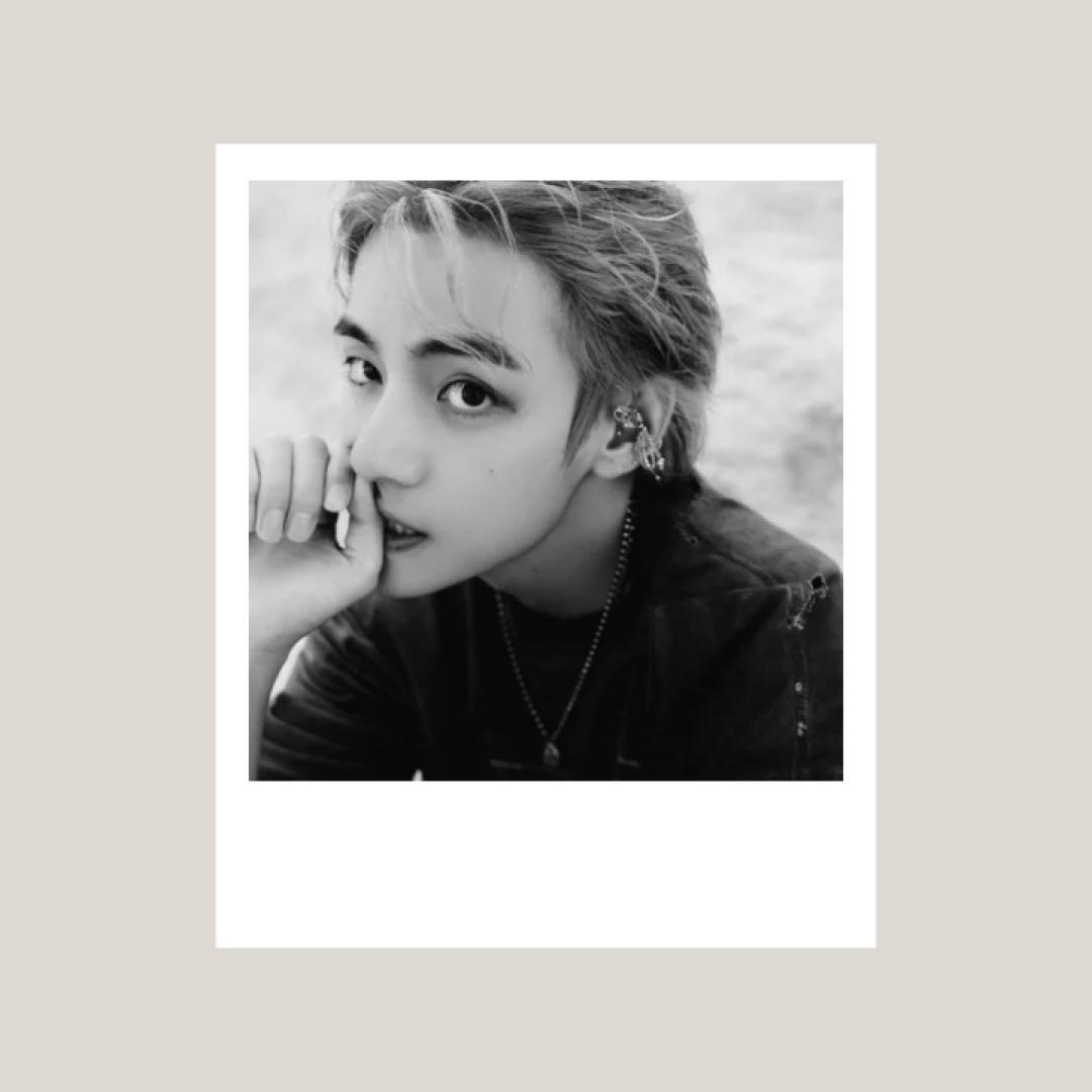 テテ テヒョン ポラロイド 4枚組 BTS V バンタン 防弾少年団 トレカ