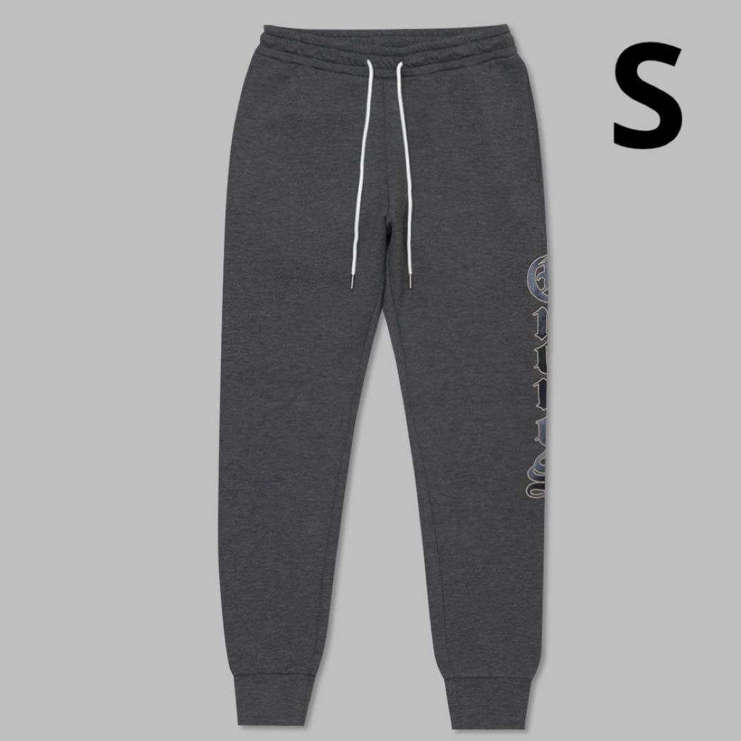 CRONOS クロノス スウェットパンツ ロゴ 刺繍 グレー S - メルカリ