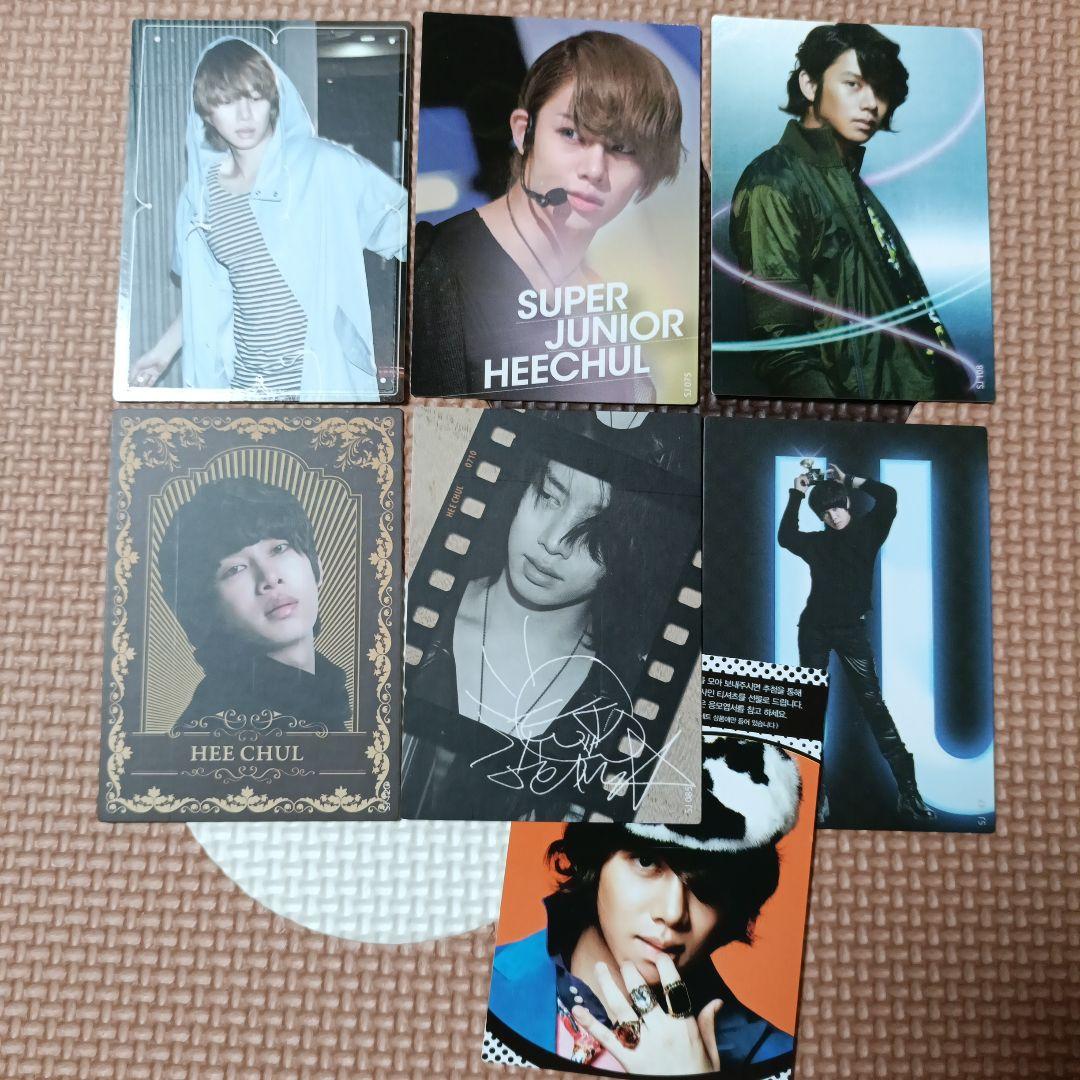 SUPER JUNIOR スタコレ 白黒フィルムトレカ含む ヒチョル 7枚セット