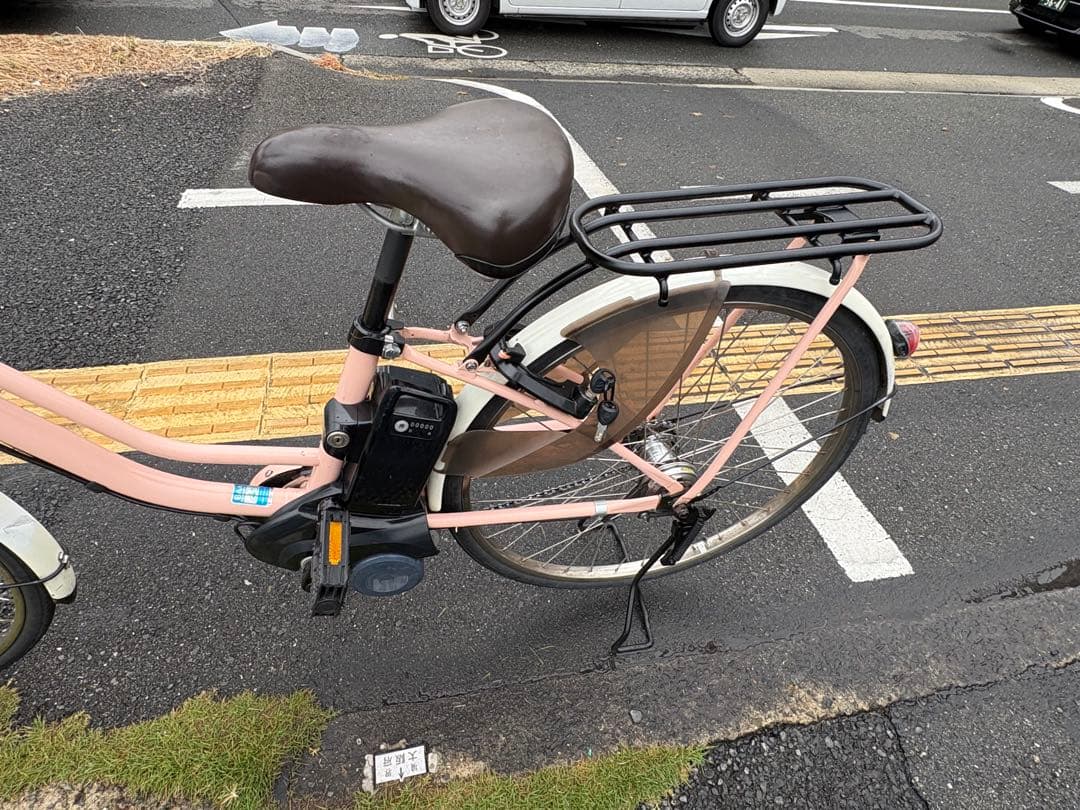 中古 Panasonic電動アシスト自転車 12Ah4点灯 大阪 - メルカリ