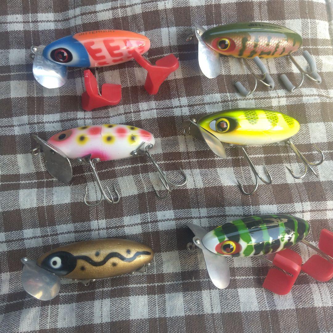 レアカラージッターバグ ５/８ｏｚ。7個セット ジッターバグ 6色セット ナマズ釣り JITTER BUG : 玉森商会 - 通販