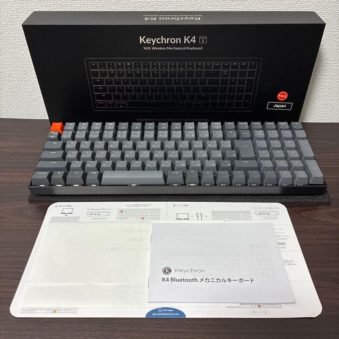 【Keychron】K4 96%ワイヤレスメカニカルキーボード Keychron K4 ワイヤレス・メカニカルキーボード– SUPER KOPEK
