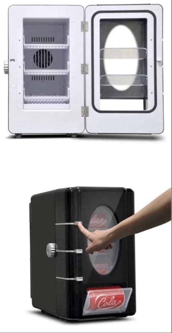 自動販売機型冷温庫 VS-419 ブラック ベルソス VERSOS S115230964